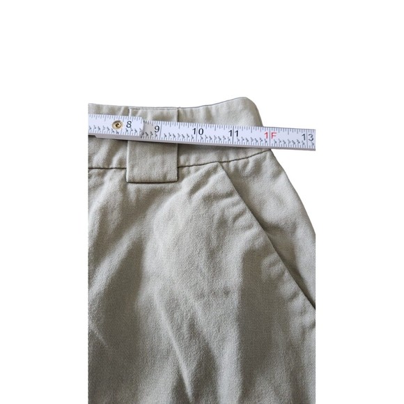 Aritzia Tna Trouser Pants Women's Size XS‎ Tan 100% Cotton Pockets High-Rise - Picture 7 of 7